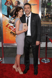 Hilarie Burton and Jeffrey Dean Morgan at the California premiere of "The Losers."