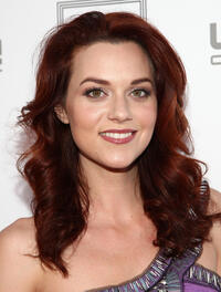Hilarie Burton at the Herve Leger by Max Azria Collection Launch party in California.