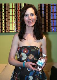 Ursula Burton at the Green Living Lifestyle Emmy Lounge.