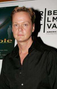 Michael J. Burg at the Sloan Reading Panel during the Tribeca Film Festival.