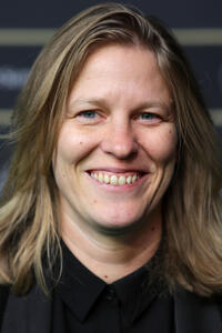 Claire Burger at the "C'est ca l'amour" photo call during the 14th Zurich Film Festival.