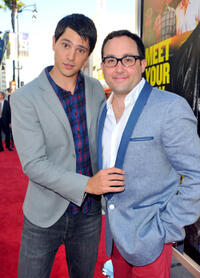 Nicholas D'Agosto and P.J. Byrne at the California premiere of "Horrible Bosses."