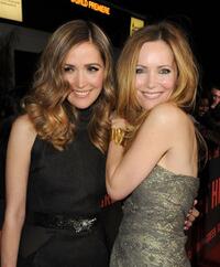 Rose Byrne and Leslie Mann at the California premiere of "Get Him to the Greek."