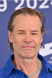 Guy Pearce at the "The Brutalist" photocall during the 81st Venice International Film Festival.