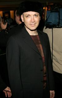Charles Busch at the opening night of "La Cage Aux Folles."