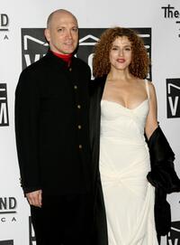 Charles Busch and Bernadette Peters at the Actors Fund of Americas star studded gala Thats Entertainment.