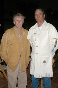 Gary Busey and Rob Premo at the American Indian College Fund Gala.