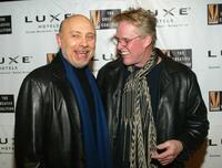 Gary Busey and Hector Elizondo at the Creative Coalition Spotlight Awards.