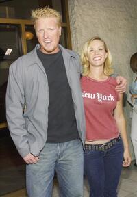 Jake Busey and Katee Pendergast at the premiere of "Legally Blond 2".