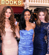 Toni Busker, Sanya Hughes and Jorgelina Airaldi at the California premiere of "Pirates of the Caribbean: On Stranger Tides."