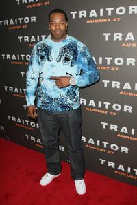 Busta Rhymes at the premiere of "Traitor."
