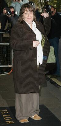 Kathy Burke at the Evening Standard Theatre Awards.