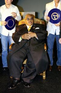 Solomon Burke at the Golden Dads Awards ceremony.