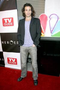 Santiago Cabrera at the celebration for the wrap of season one for NBC's "Heroes."