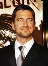 "300" star Gerard Butler at the L.A. premiere.