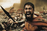 Gerard Butler in "300."