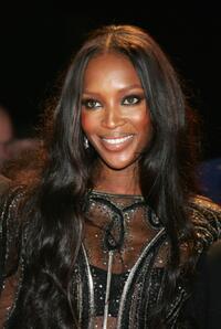 Naomi Campbell at the Swarovski Fashion Rocks concert.