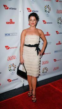Neve Campbell at the "Rock The Kasbah" fundraising gala.