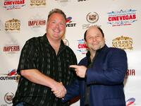 Jason Alexander and Kevin Burke at the CineVegas film festival, for the screening of "The Grand".