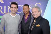 Bruno Campos, Terrence Howard and Jim Cummings at the premiere of "The Princess and The Frog."