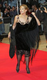 Claudia Cardinale at the premiere of "Normal" at the 29th American Film Festival.