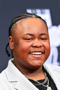 Shamon Brown Jr. at the 2022 BET Awards in Los Angeles.