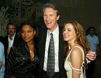 Lena Cardwell, Chris McGurk and Marieh Delfino at the premiere of "Jeepers Creepers 2."