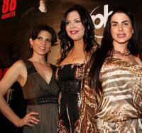 Leah Cairns, Christa Campbell and Tishara Cousino at the world premiere of "88 Minutes."