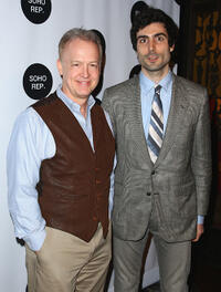 Reed Birney and Louis Cancelmi at the 2009 Soho Rep's Spring Gala in New York.