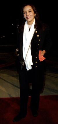 Barbara Carrera at the premiere of "Behind The Sun."