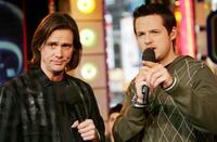 Jim Carrey at the MTV's Total Request Live at MTV Studios.