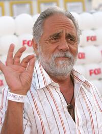 Tommy Chong at Santa Monica Pier for Fox All-Star Television Critics Association party .