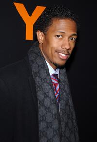 Nick Cannon at the Adidas Y-3 Autumn/Winter 2007 show during the Mercedes-Benz Fashion Week Fall 2007.
