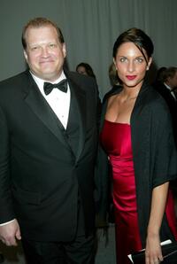 Drew Carey and Guest at the White House Correspondent's Dinner after party.