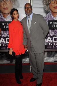Cindy Cannon and Reuben Cannon at the screening of "Madea Goes to Jail."
