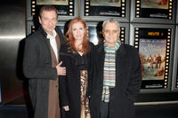 Peter Lohmeyer, Sibylle Canonica and Henry Huebchen at the premiere of "Age And Beauty."