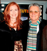 Sibylle Canonica and Henry Huebchen at the premiere of "Age And Beauty."