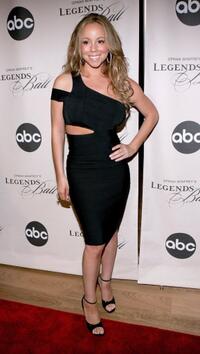 Mariah Carey at the screening of "Oprah Winfrey's Legends Ball."