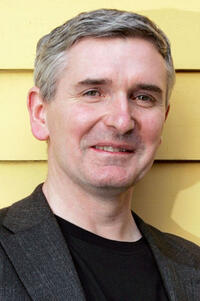 Mike Carey poses before signing copies of his book "The Devil You Know" in West Hollywood, CA.