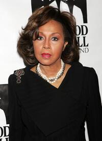 Diahann Carroll at the Thurgood Marshall Scholarship Funds annual dinner at the Sheraton New York Hotel.