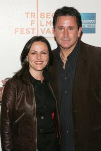 Gia Carides and Anthony LaPaglia at the Tropfest during the 5th Annual Tribeca Film Festival.