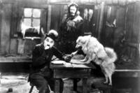 A scene from the film THE GOLD RUSH.