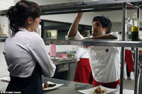 Nora Tschirner as Hanna and Unax Ugalde as Daniel in ``Bon Appetit.''