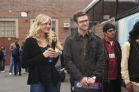 Cameron Diaz as Elizabeth Halsey and Justin Timberlake as Scott Delacorte in ``Bad Teacher.''