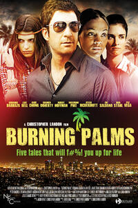 Poster art for "Burning Palms"