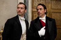 Robert Downey Jr. and Jude Law in "Sherlock Holmes: A Game of Shadows."