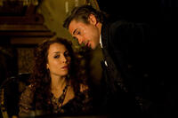 Robert Downey Jr. and Noomi Rapace in "Sherlock Holmes: A Game of Shadows."