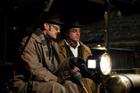 Robert Downey Jr. and Jude Law in "Sherlock Holmes: A Game of Shadows."