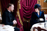 Jared Harris and Rachel McAdams in "Sherlock Holmes: A Game of Shadows."