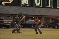 1Atom and Hugh Jackman as Charlie Kenton in ``Real Steel.''